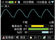 生物信息監(jiān)測儀TM-2571 / TM-2572（Vital Box）基本屏幕1圖像