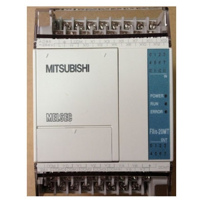 日本三菱 mitsubishi  FX1S-20MT-001  PLC FX1S-20MT AC電源DC輸入12點漏型輸入 8點晶體管輸出