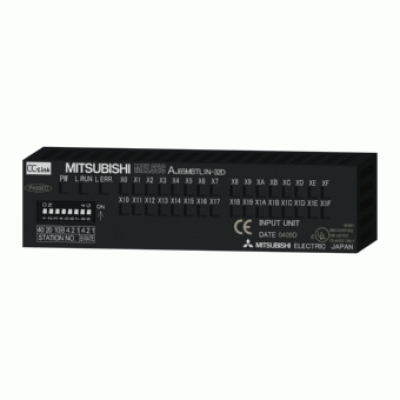 日本三菱 mitsubishi   AJ65MBTL1N-32D  cc-link輸入模塊AJ65MBTL1N-32D DC輸入嵌入式62針 正公共端 32點