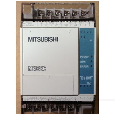 日本三菱 mitsubishi  FX1S-10MT-D  PLC DC電源DC輸入6點漏型輸入 4點晶體管輸出