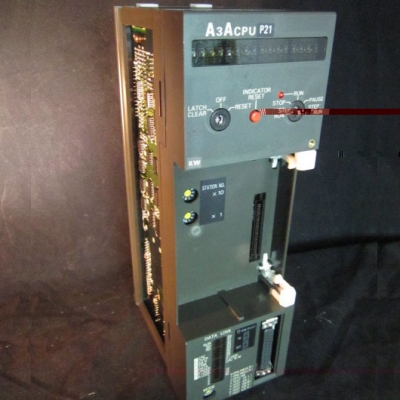 日本三菱 mitsubishi  A3ACPUP21 CPU A3ACPU帶光纜鏈路