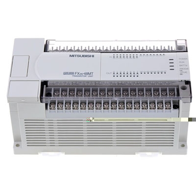 日本三菱 mitsubishi  FX2N-48MT-001  PLC AC電源 FX2N-48MT  24點輸入24點晶體管輸出