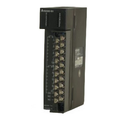 日本三菱 mitsubishi  A1SX80-S1  A系列PLC 16點高速型輸入模塊 A1SX80-S1  DC電源