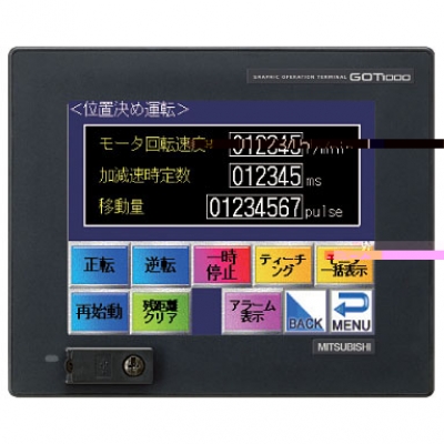 日本三菱 mitsubishi  GT1555-QTBD_ 觸摸屏_GT15型57寸GT1555-QTBD _GT1555-QTBD現貨 價