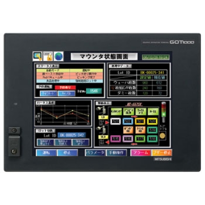 日本三菱 mitsubishi  GT1575-VNBD_ 觸摸屏GT1575-VNBD _DC電源104寸TFT256色型GT1575_VNBD