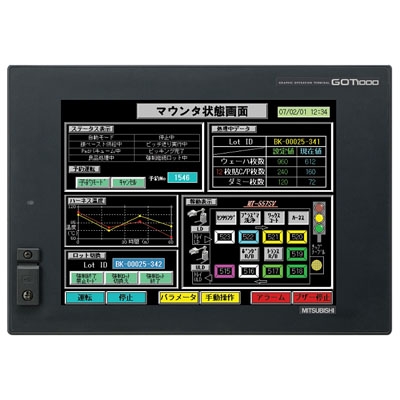 日本三菱 mitsubishi  GT1572-VNBD_104寸 觸摸屏GT1572-VNBD _GT15型104寸TFT內存11MB型供應