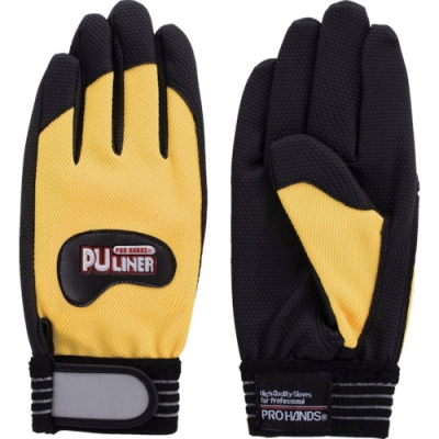 FUJI GLOVE 富士手套  手套PU萊納阿爾法黃色L