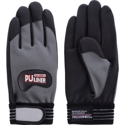 FUJI GLOVE 富士手套  手套PU萊納阿爾法灰色M